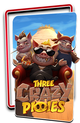 THREE CRAZY PIOIES