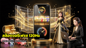สล็อตจอรีเฟรช 120Hz
