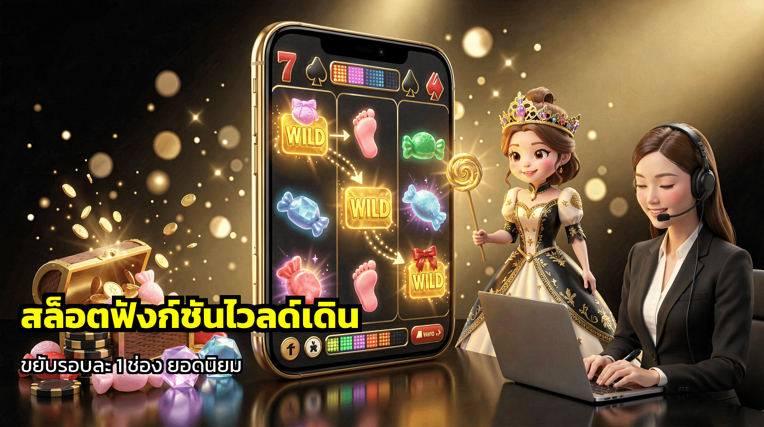 สล็อตฟังก์ชันไวลด์เดิน