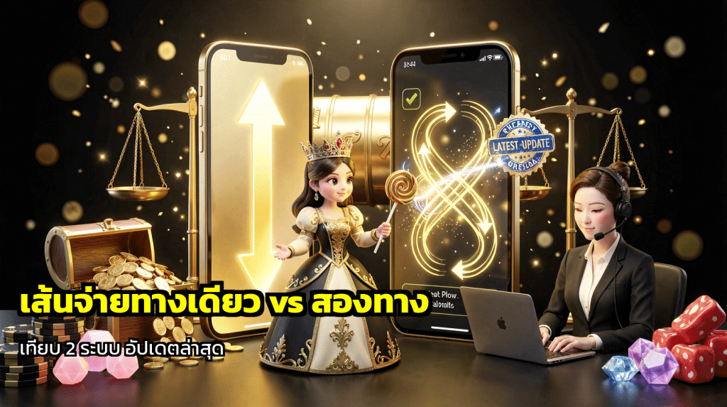 เส้นจ่ายทางเดียว vs สองทาง